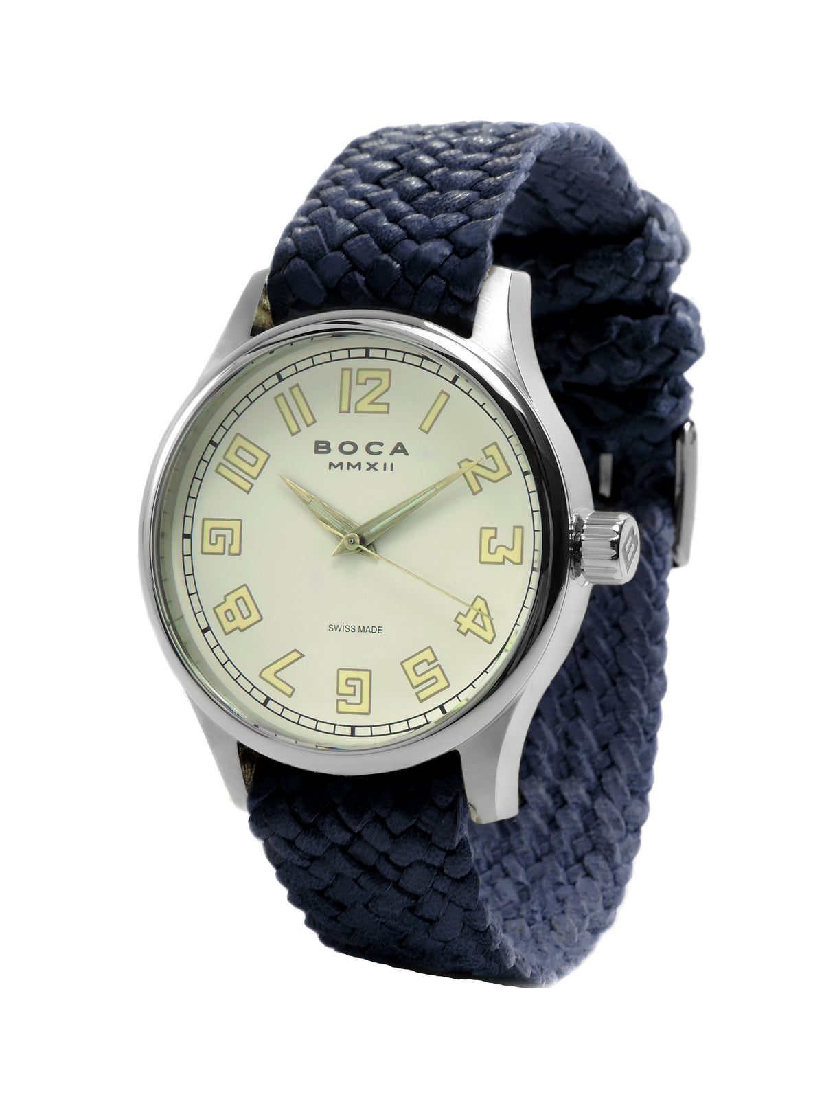 Primero Beige - Night Blue Wristband - BOCA MMXII - Official website