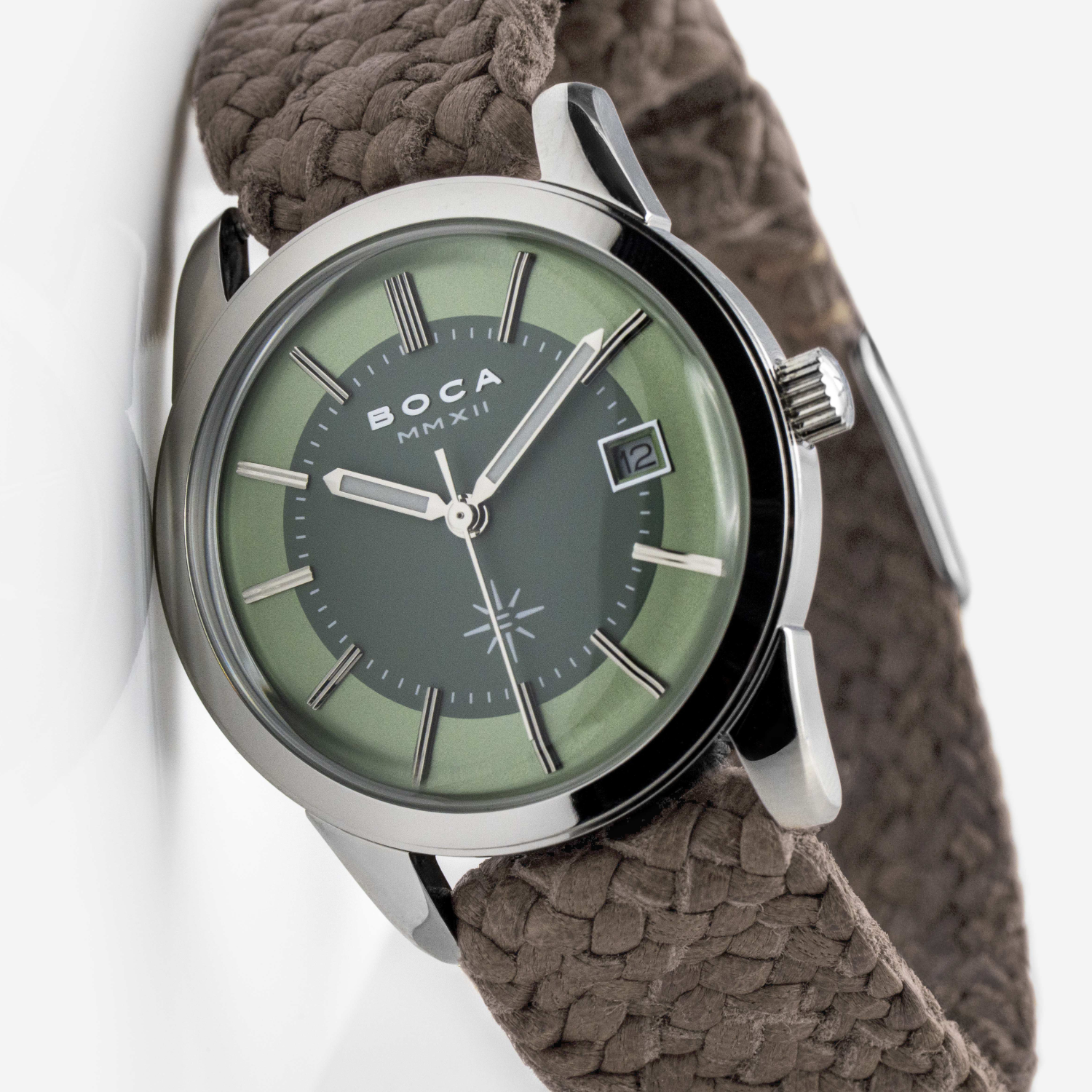 Heritage Sage with Brown Wristband