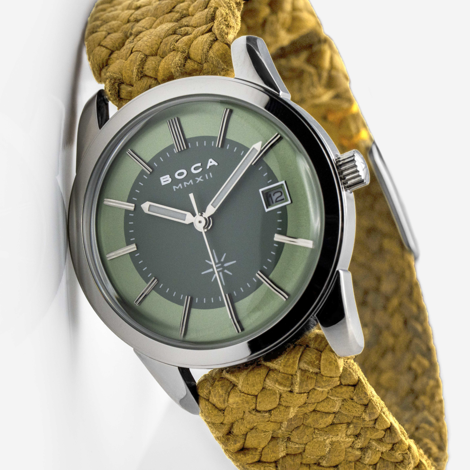 Heritage Sage with Camel Wristband