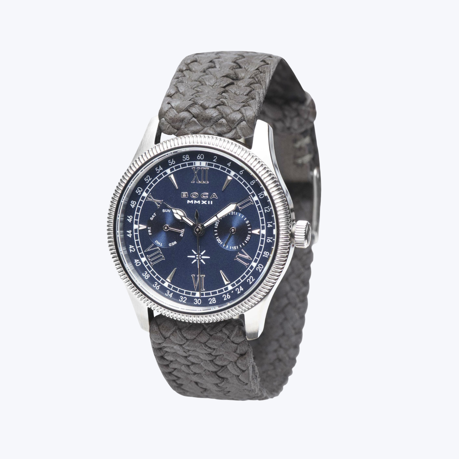 Imperiale Blue with Grey Wristband