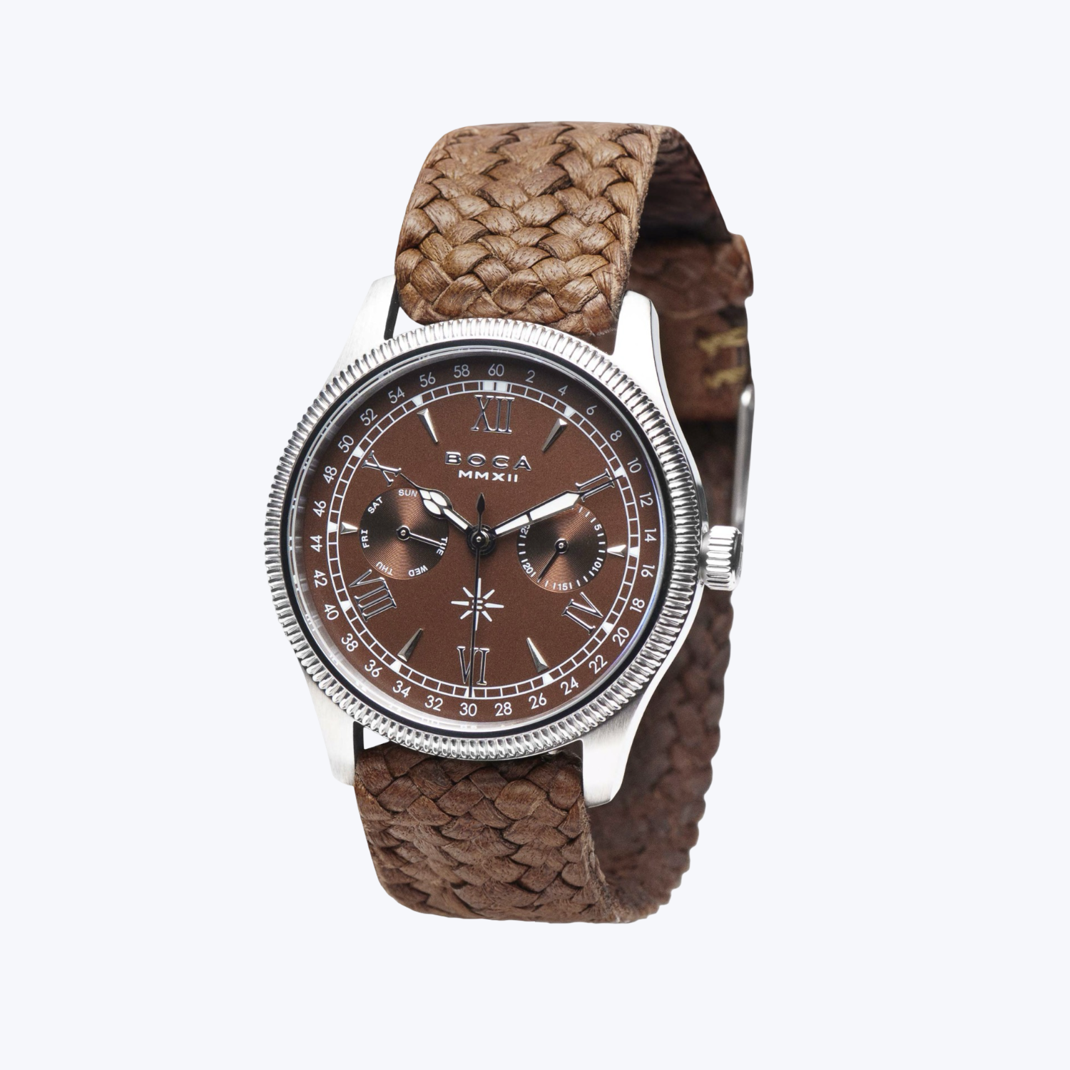Imperiale Blue with Tobacco Wristband
