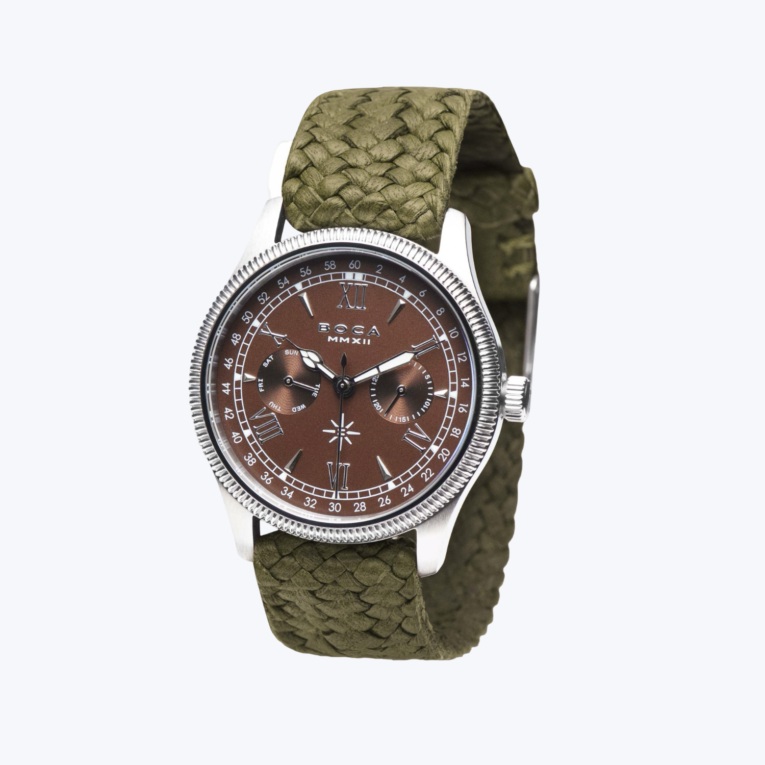 Imperiale Blue with Olive Wristband
