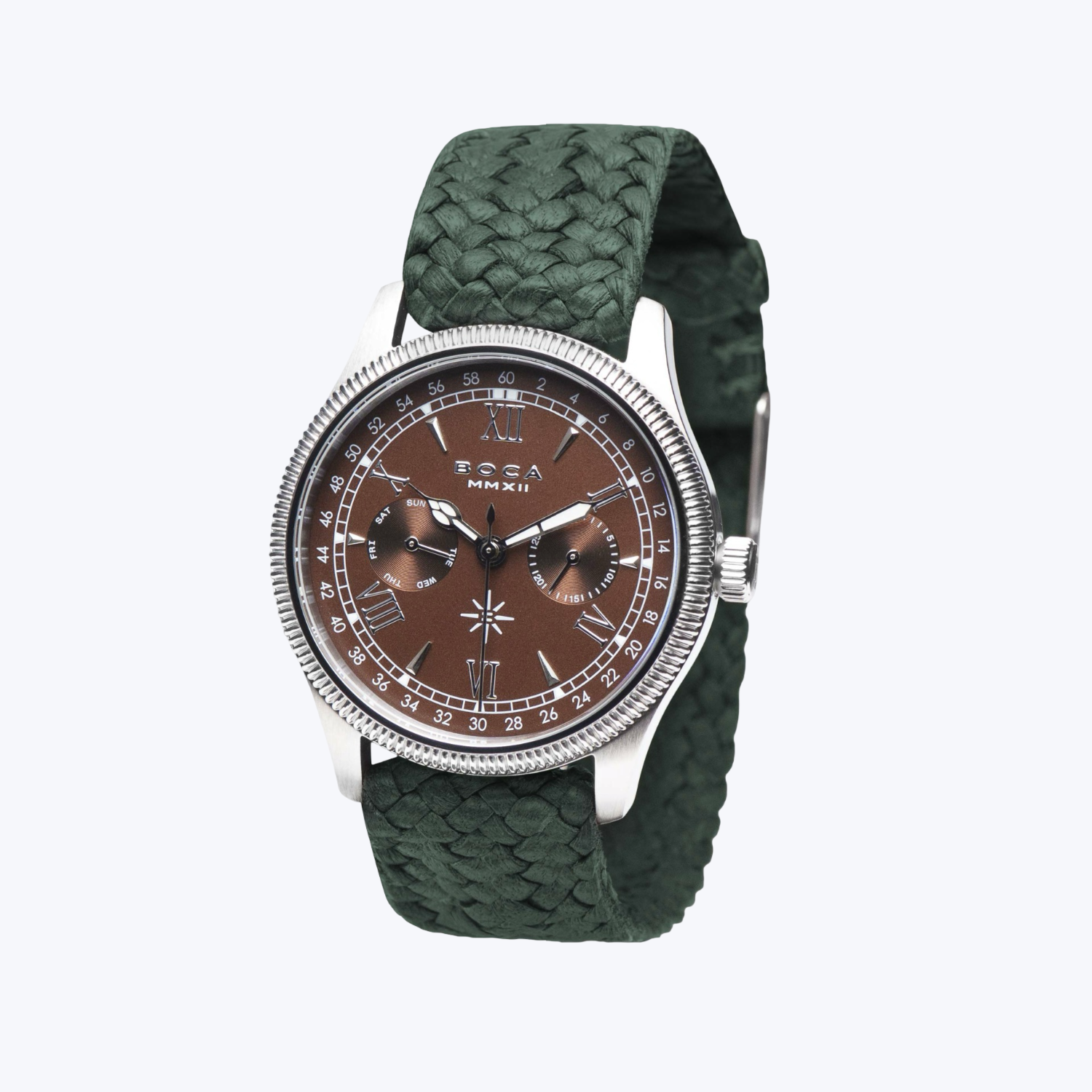 Imperiale Brown with Forest Green Wristband