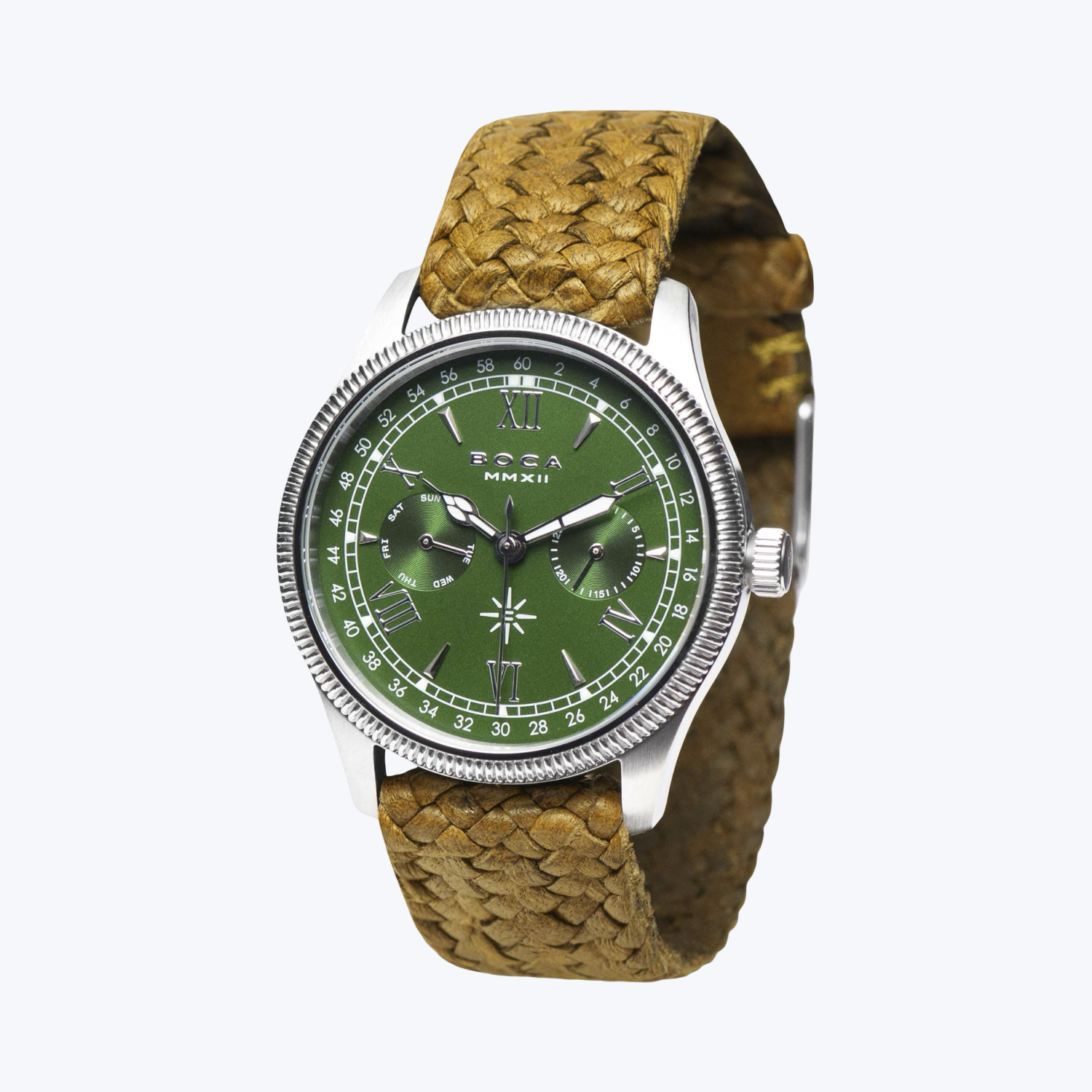 Imperiale Green with Camel Wristband