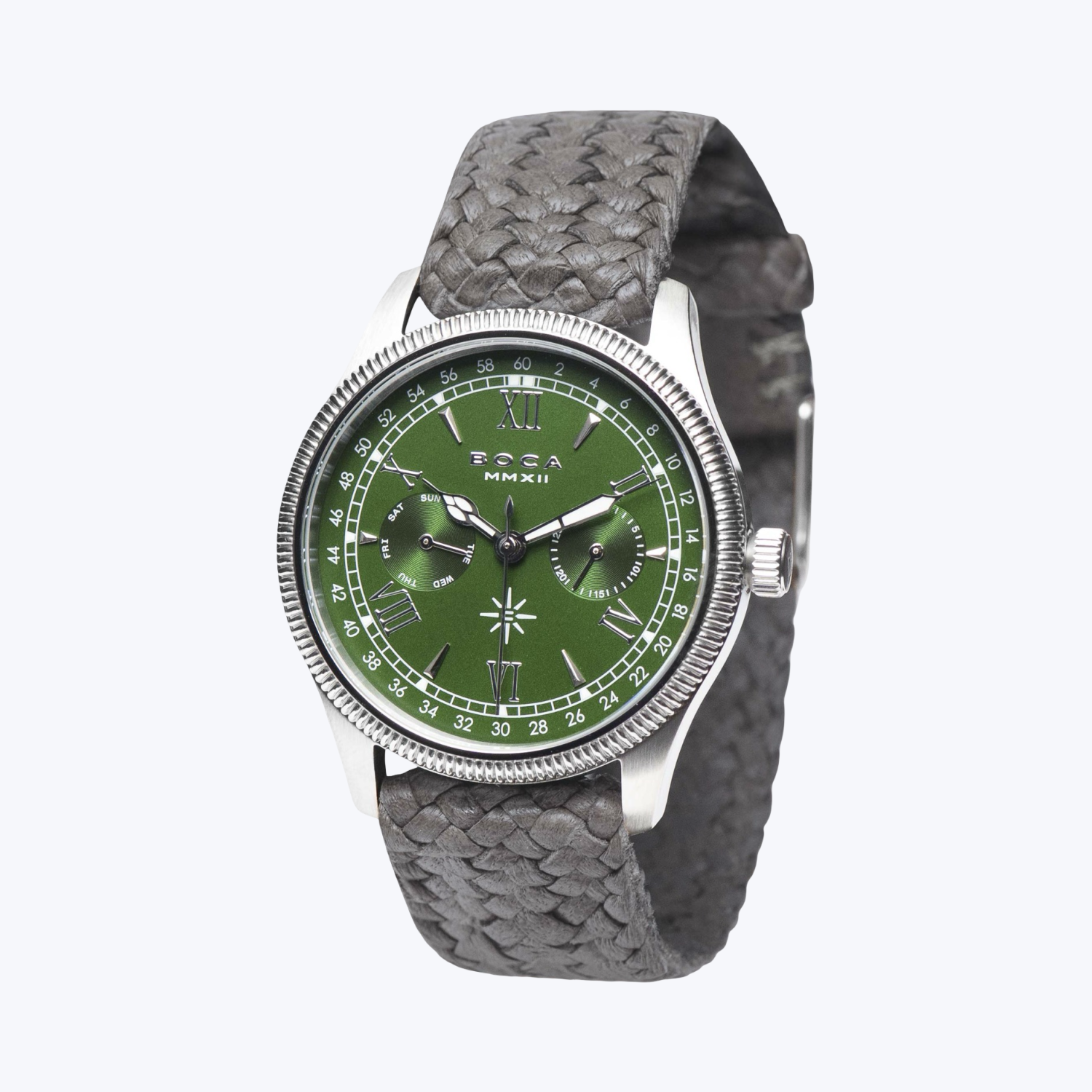 Imperiale Green with Grey Wristband