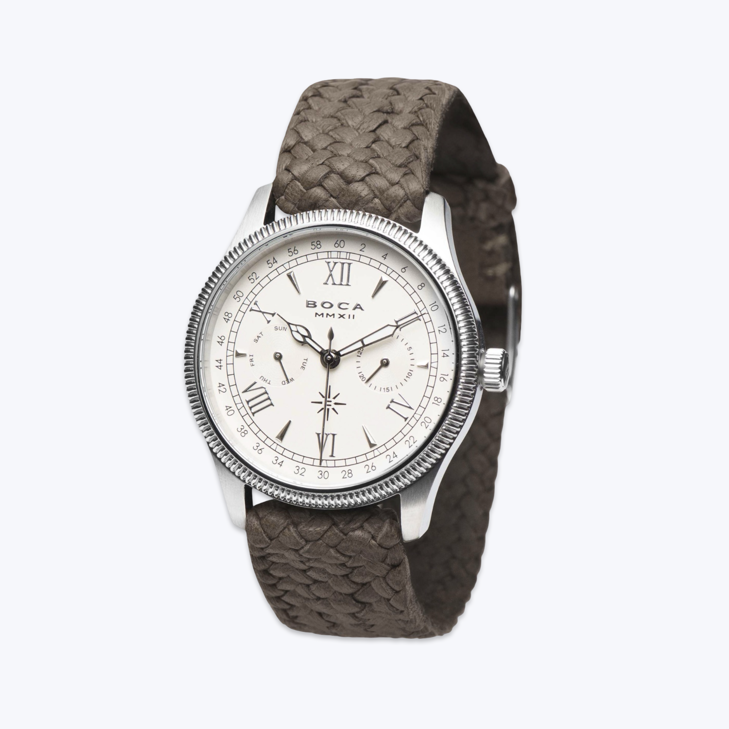 Imperiale Ivory with Brown Wristband