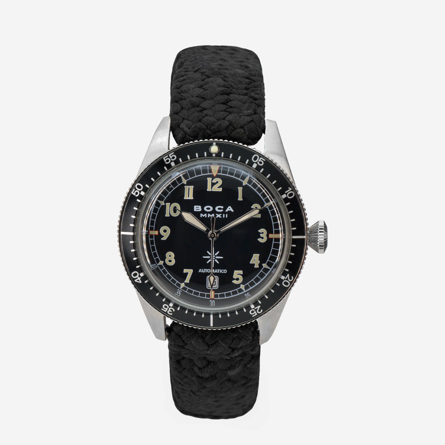 Coiba Automatic Black with Black Wristband