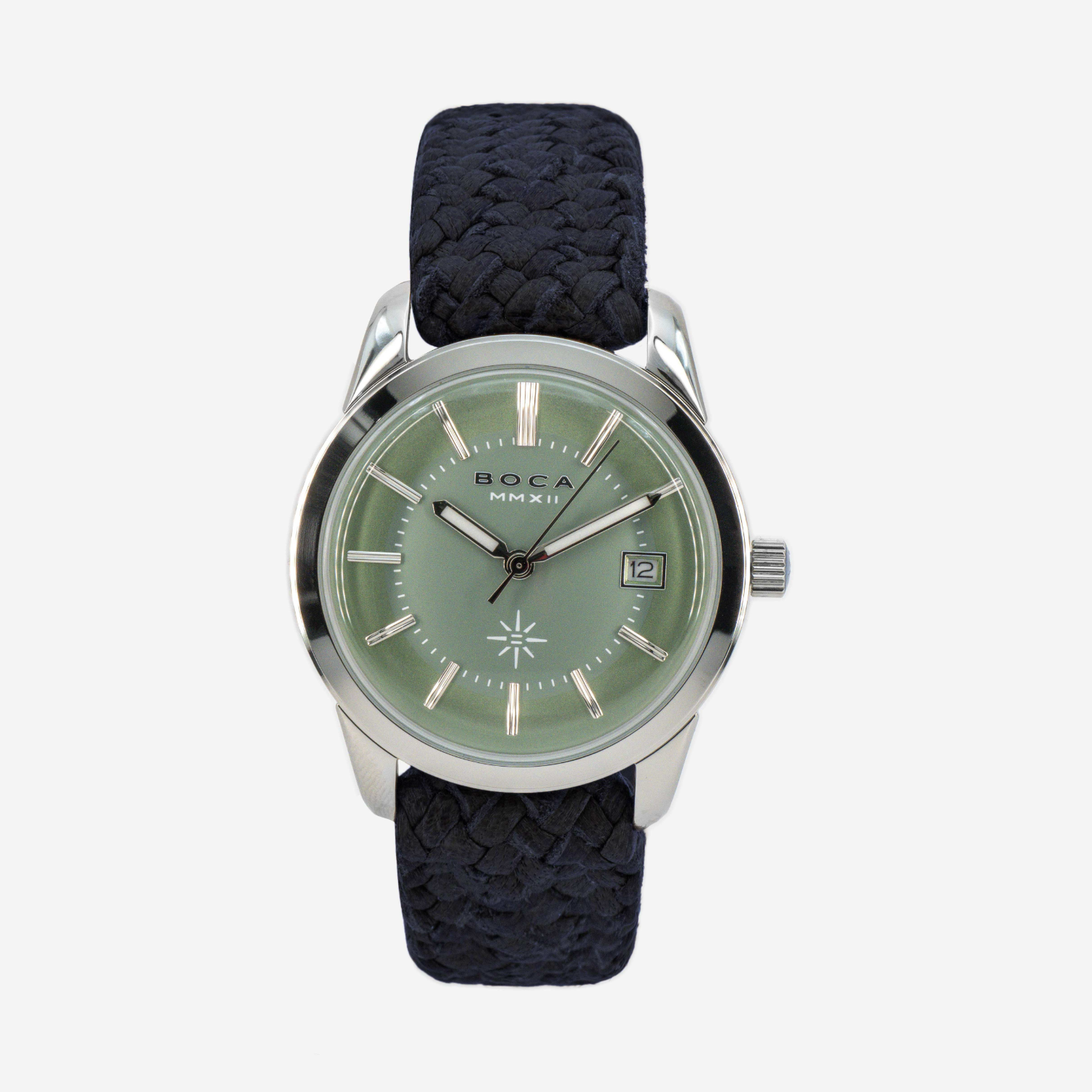 Heritage Sage with Night Blue Wristband