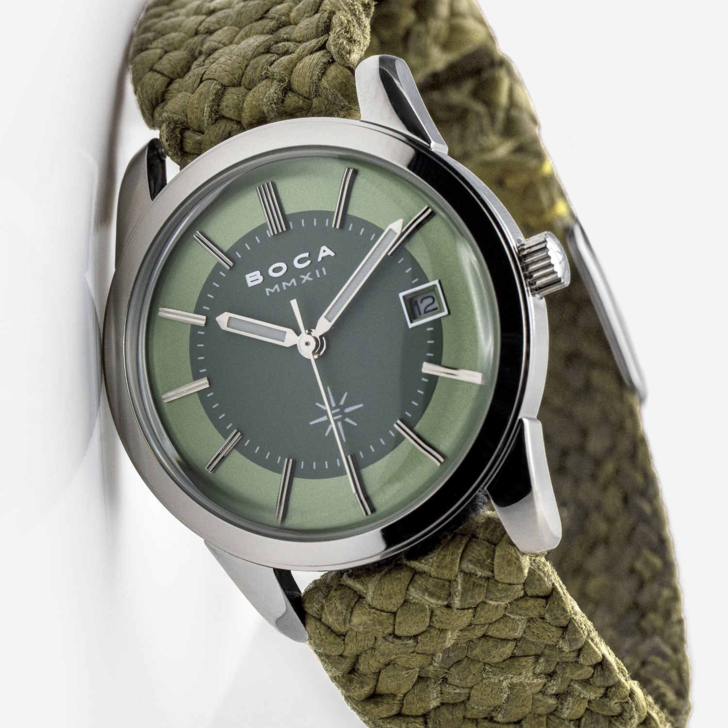 Heritage Sage with Olive Wristband