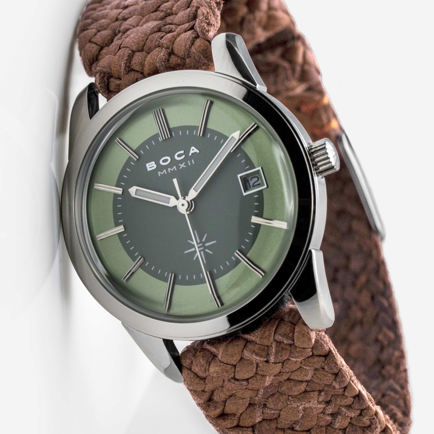 Heritage Sage with Tobacco Wristband
