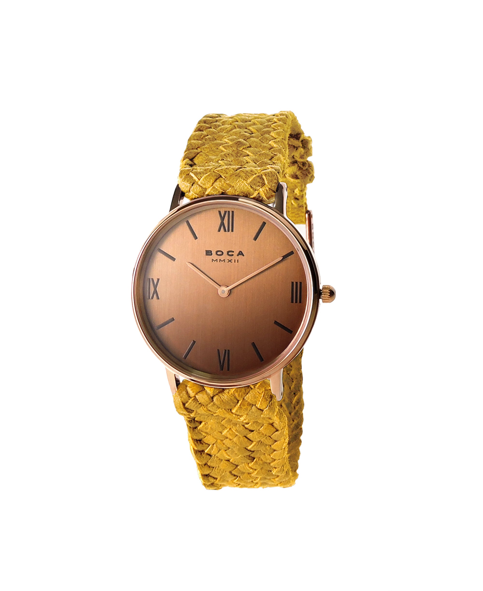 Montalban Small Rose Gold - Camel Wristband
