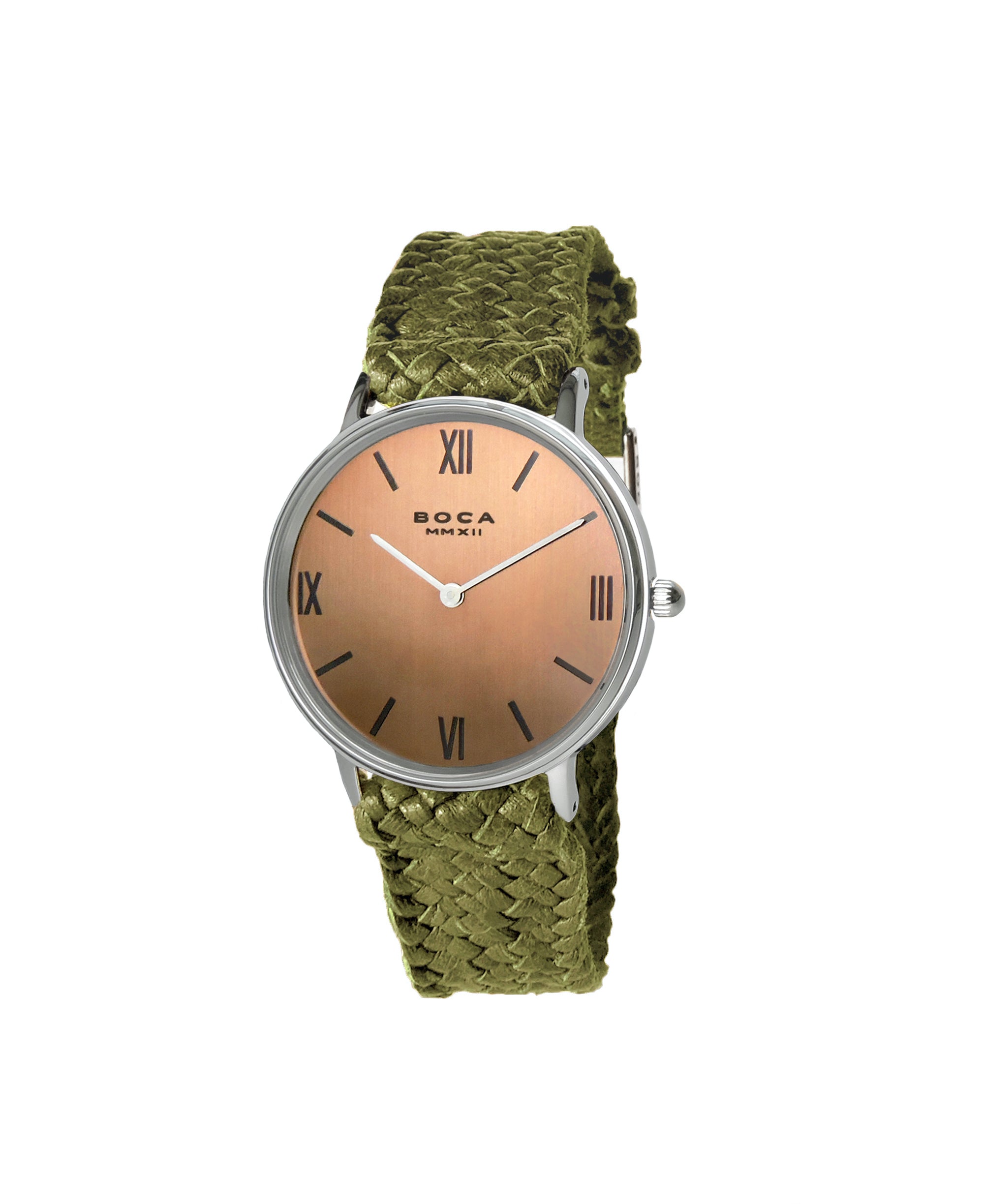 Montalban Small Silver - Olive Wristband
