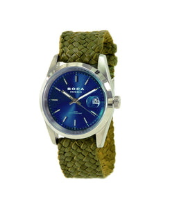 Country Club Blue - Olive Wristband - BOCA MMXII - Official website