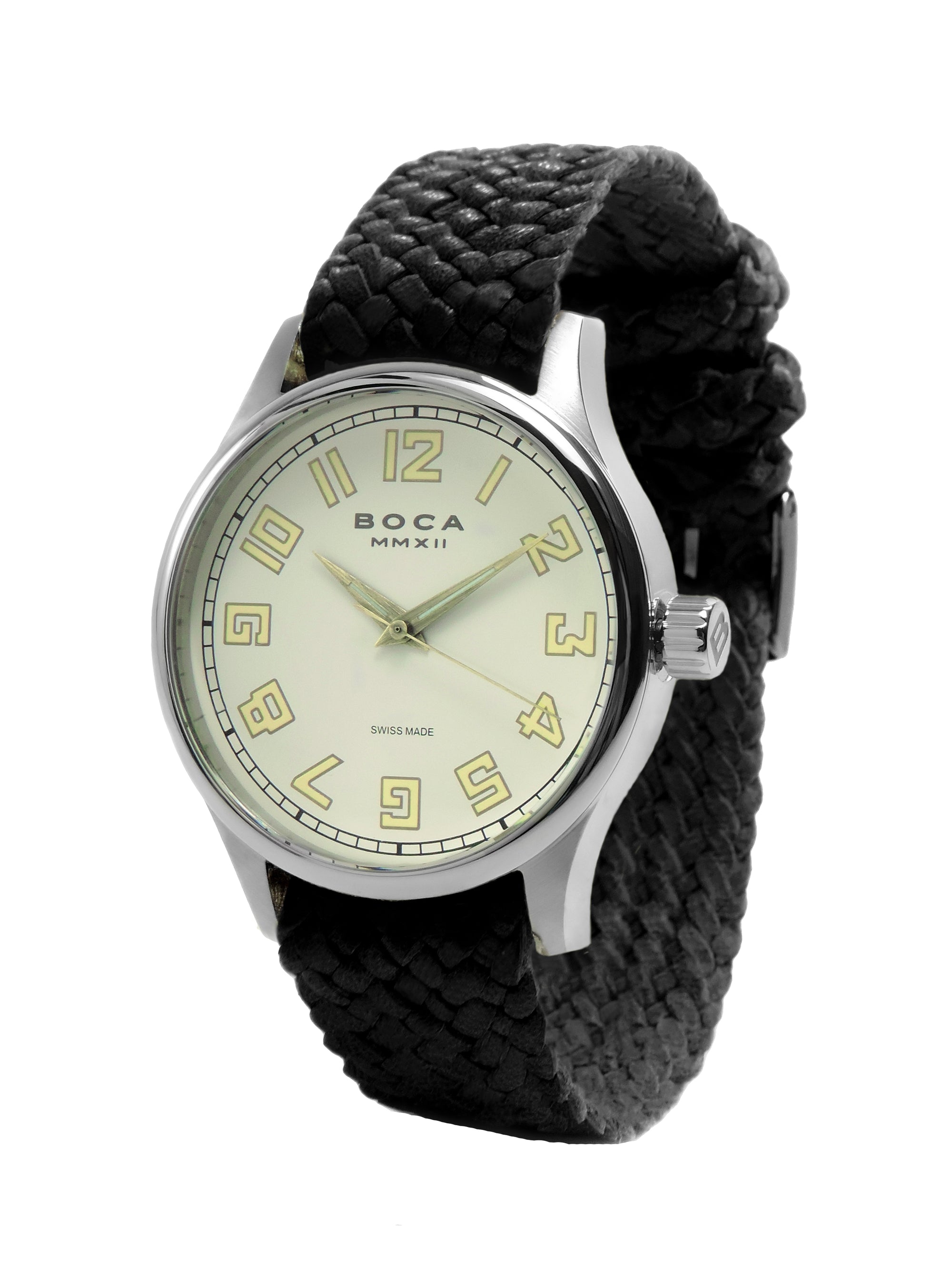 Primero Beige - Black Wristband - BOCA MMXII - Official website
