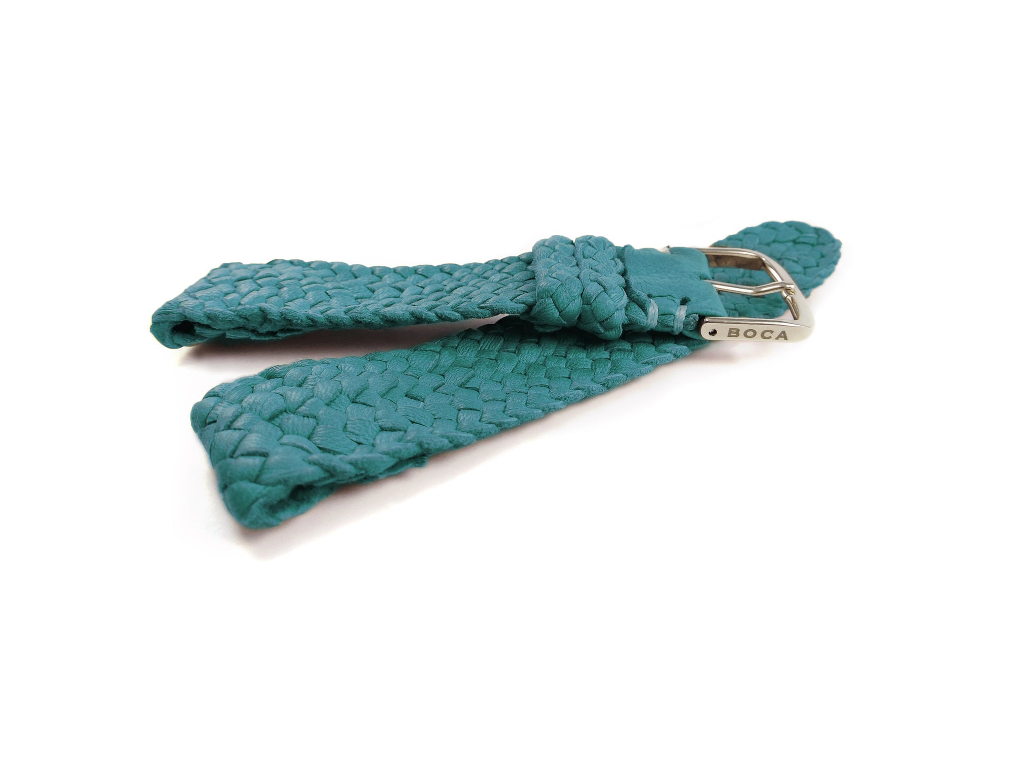 Turquoise leather watch strap - BOCA MMXII - Official website